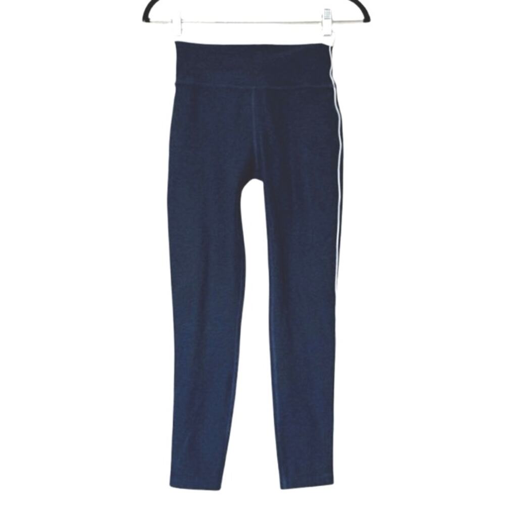 Beyond Yoga Spacedye Trophy High Waisted Midi Legging Navy/White Sz S/P *EUC - Picture 2 of 11
